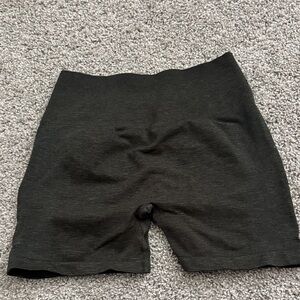 Alphalete Women's dark green Bike Shorts